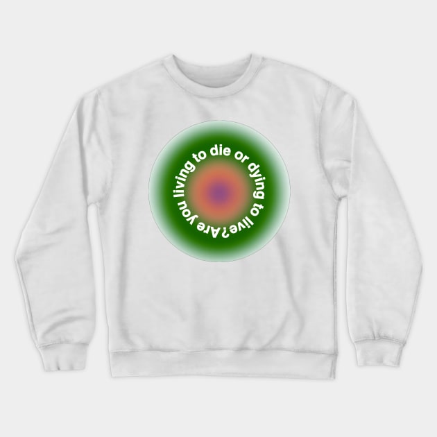 Woke question Crewneck Sweatshirt by YungBick